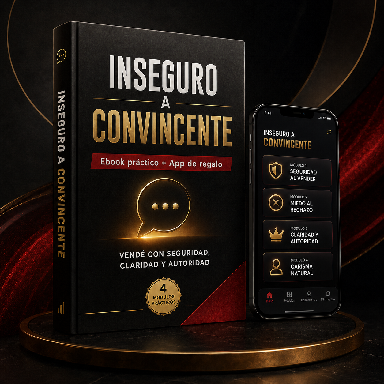 De Inseguro a Convincente — Ebook práctico + App de regalo
